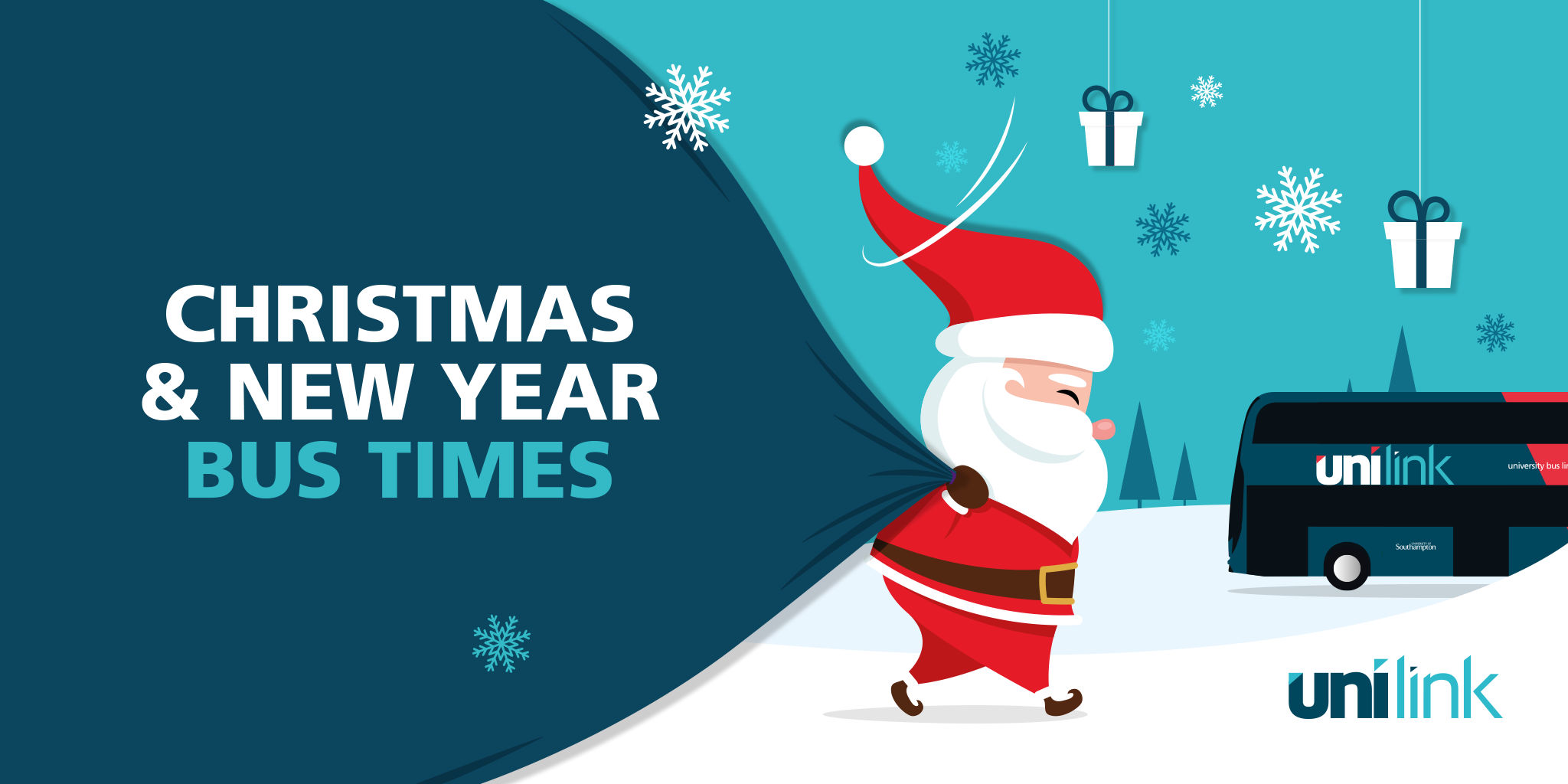 Christmas and New year bus times 2024 - Unilink Buses