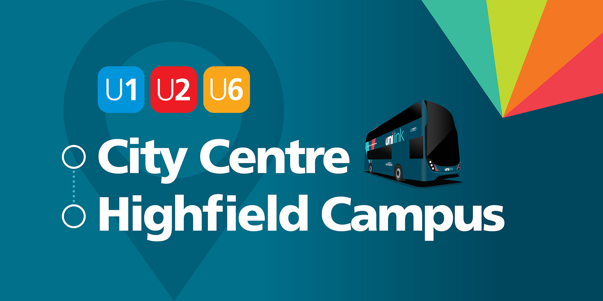U1 U2 U2 City Centre Highfield Campus