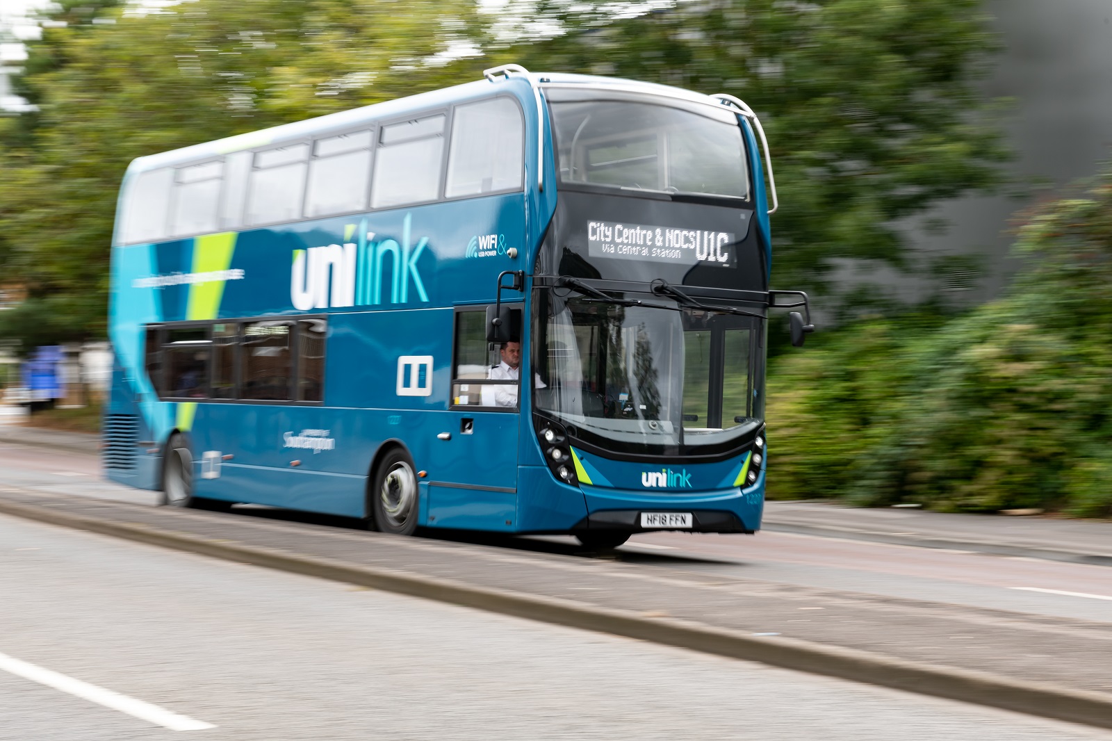 Photo of a Unilink bus